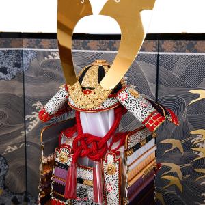 五月人形 鎧飾り 奉納飾 13号 紫裾濃大鎧 ...の詳細画像3
