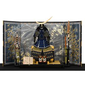 五月人形 5月人形 屏風 22号 袋張屏風 絹しけ梅月 おしゃれ 2025