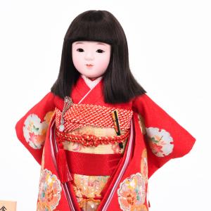 市松人形 単品/ケース入り 金彩京友禅 松寿の詳細画像2