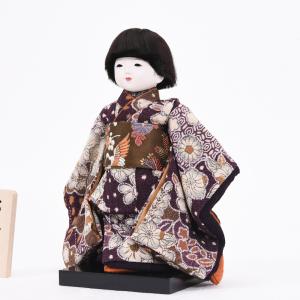 市松人形 単品 工房 久楽 朋 ちりめん 男の子の詳細画像1