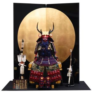 五月人形 真田幸村公鎧 大越忠保作 金丸屏風