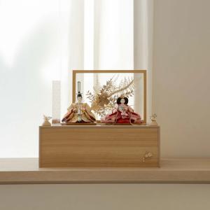 雛人形 木製 ナチュラル かわいい Puca 花箱 HANA HAKO 積み木 プーカ