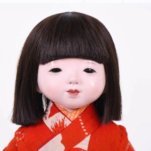 市松人形 単品 桐塑練頭 工房 久楽 朋の詳細画像4