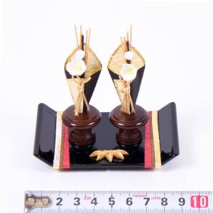 ひな人形 お道具単品 ひなお道具9点セット 溜塗 牡丹桜 30号 : 人形の