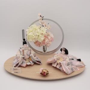 雛人形 ひな人形 親王飾り コンパクト かわいい...の商品画像