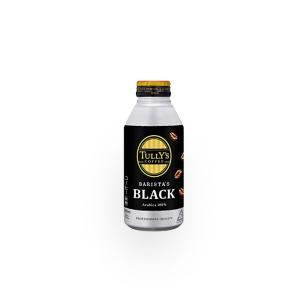 タリーズコーヒー バリスタズ ブラック 390ml×24本 ホット兼用 (ボトル缶)｜hinaharu