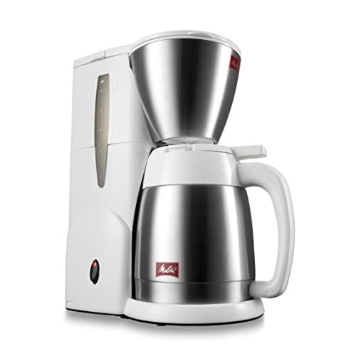 メリタ(Melitta) コーヒーメーカー ノアプラス ホワイト 5杯用 SKT55-3W フィルタ...