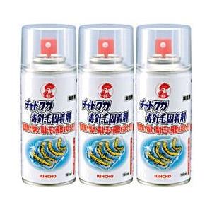 金鳥 チャドクガ毒針毛固着剤 180ml × 3本セット