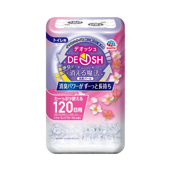 DEOSH デオッシュ トイレの消臭・芳香パール リフォーミングフローラルの香り いやなニオイを良い...