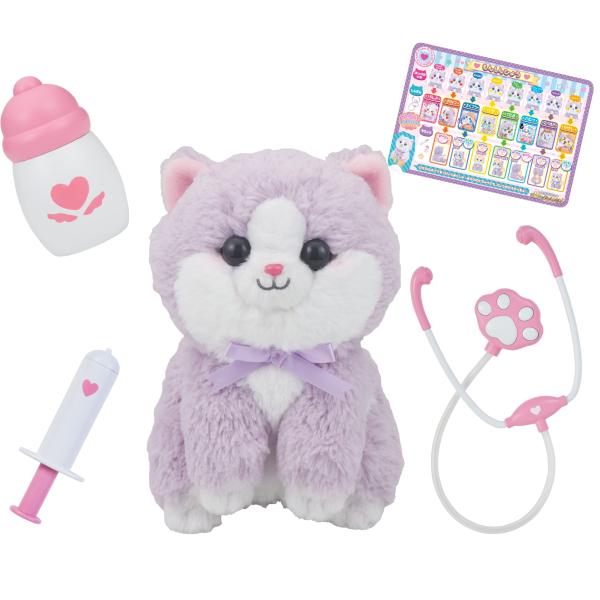 セガトイズ(SEGA TOYS) なおしてあげるこねこのおいしゃさん(グレープ)