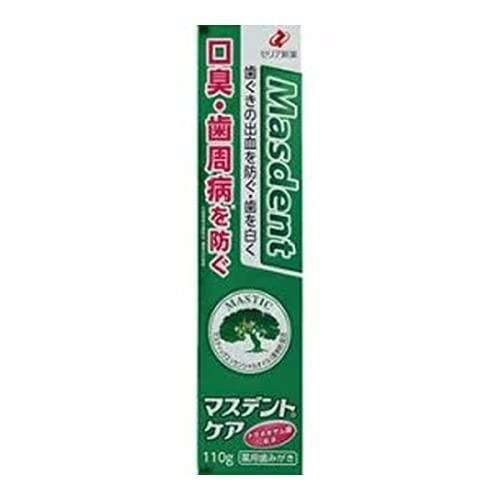 ゼリア新薬 マスデントケア 薬用 歯みがき 110g