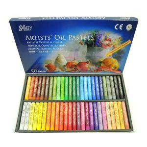 Gallery 画材 オイル パステル 48色 50本セット ARTIST'S OIL PASTELS めくるめく パステル の世界へ