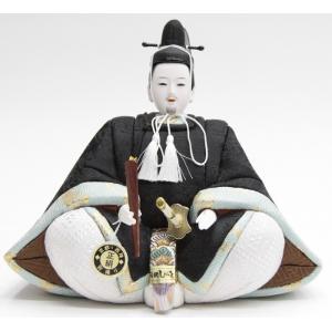 天神様人形 ケース入り 木目込み 座り特大 菅...の詳細画像1
