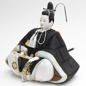 天神様人形 ケース入り 木目込み 座り特大 菅...の詳細画像5