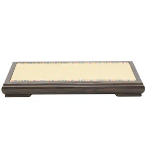 アウトレット品 雛・五月人形飾り台単品 平飾台 20号欅ツキ板平台