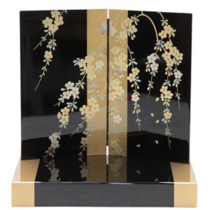 アウトレット品 雛人形 屏風台 台屏風セット 55cm 和み平台 金 上台付