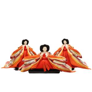 アウトレット品 雛人形 人形単品 出世頭 五人囃子 金襴 5人 25a-ya