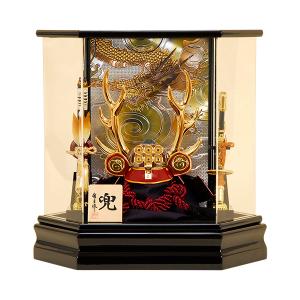 五月人形 コンパクト 兜 おしゃれ 虎 真田 ケース入り 5月人形 兜飾り