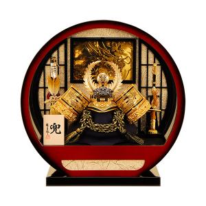 【セール】五月人形　K-113 徳川家康　兜ケース飾り　【人形の佳月】【送料無料】