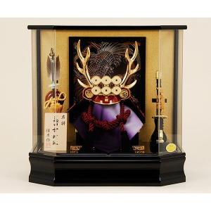 セール】五月人形 K-132 真田幸村 プレミアム本仕立 兜ケース飾り