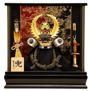 五月人形 K-131 織田信長 兜ケース飾り 【人形の佳月】【送料無料