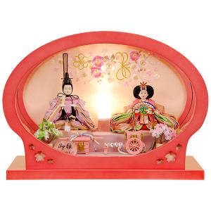 雛人形　ひな人形 K114 コンパクト 人形の佳月 雛人形