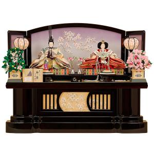 35号 間口105cm 二段 スチール製 ひな壇 （普及タイプ） 雛人形用 ひな
