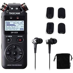 TASCAM タスカム DR-05X バイノーラルマイクセット (イヤフォン型