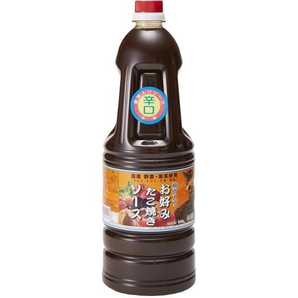 和泉食品 タカワ お好みたこ焼きソース 辛口 1800ml
