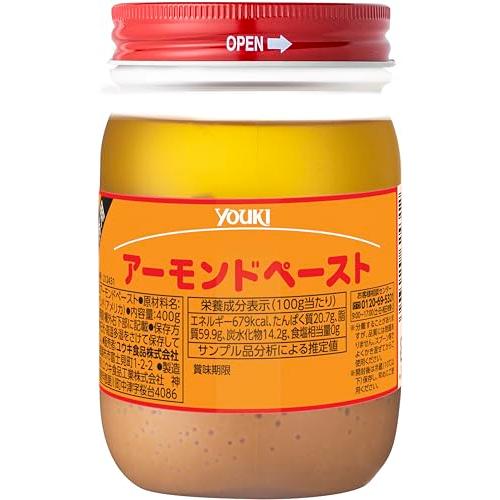 ユウキ アーモンド（100％）ペースト 400g
