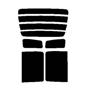 ラグジーブルー　６０％ リヤセット　ワゴンR 5ドア CT・CV カット済みフィルム