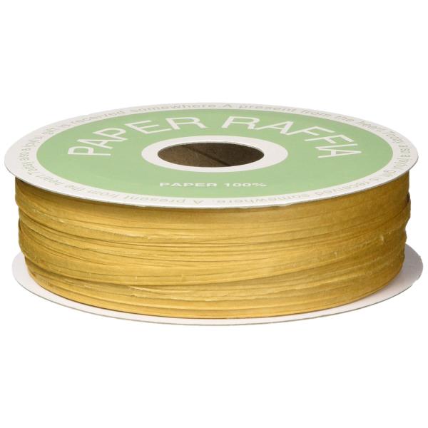 ヘッズ ペーパー ラフィア リボン 5mm幅×50m巻 クラフト HEADS PR-KF