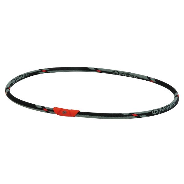 ファイテン(phiten) RAKUWAネックレス ゼネラルモデル ブラック 50cm 軽量4g 伸...