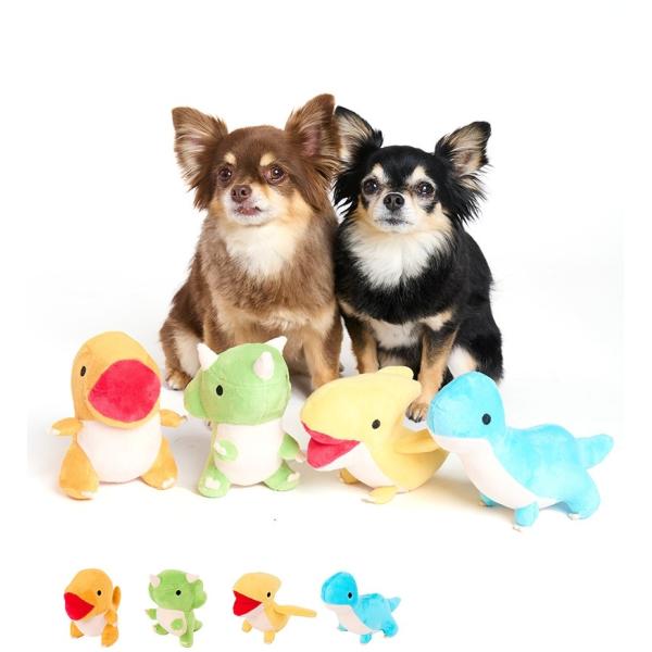 もちころダイナソートイ 【 ライフライク ふわふわ モコモコ犬 おもちゃ かわいい【 ティラノ ／ ...
