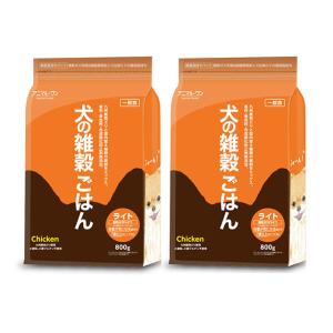 アニマル・ワン 犬用 犬の雑穀ごはん アダルト チキン 800g ドック