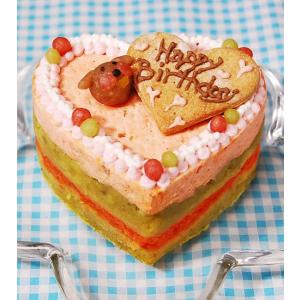 中・大型犬向け☆ハッピーLOVEフード【お魚のケーキ】(無添加 ケーキ 犬 はなとしっぽ)