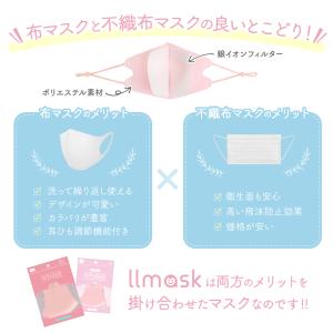 冷感 マスク 接触冷感 夏用 洗える 布マスク...の詳細画像1