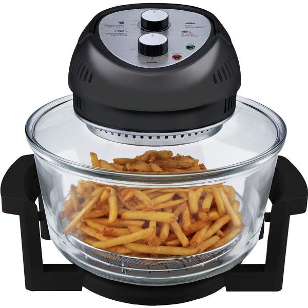 Big Boss 9065 1300 watt Oil Less Fryer, 16 Quart, ...