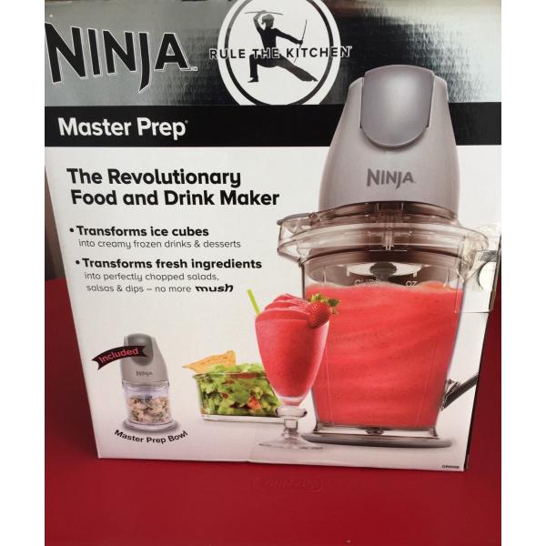 NEW Ninja Master Prep Food &amp; Drink Mixer Model QB9...