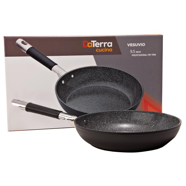 Vesuvio Ceramic Coated Nonstick Frying Pan, 24cm H...