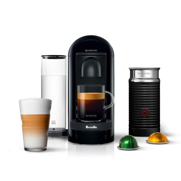 Nespresso VertuoPlus Coffee and Espresso Machine b...
