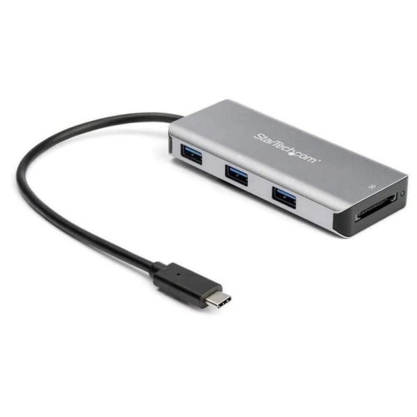 StarTech.com 3ポートUSB Type Cハブ SDカードリーダー付き 10Gbps 3...