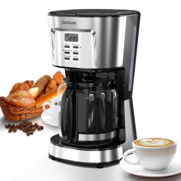 Drip Coffee Machine with 12 Cup Pot, Programmable ...