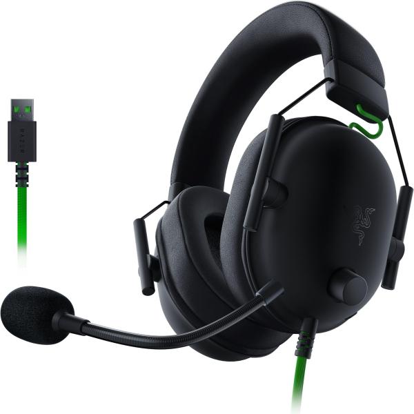 Razer BlackShark V2 X ゲーム用ヘッドセット:7.1サラウンドサウンド   50...