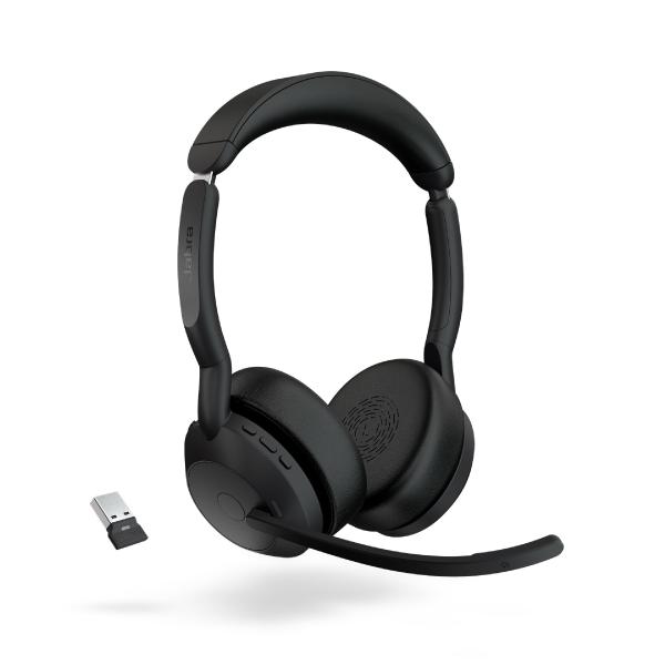 Jabra Evolve2 55 Stereo Wireless Headset Features ...