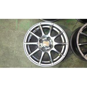 バモス　HM1　社外アルミホイール  14×5.5J/4本セット　中古