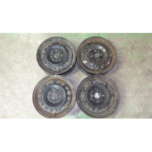 R2　RC1　スチールホイール  14×4.5J/4本セット　中古