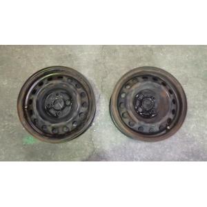 シエンタ　NCP81G　スチールホイール  14×5.5JJ/2本セット　中古