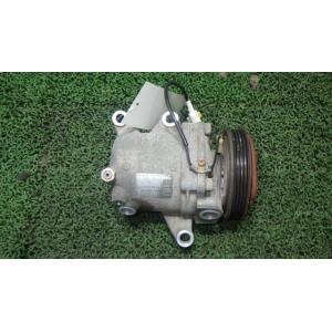 Ｒ２ CBA-RC1 エアコンコンプレッサー Calsonic  73111KG010 中古