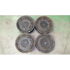 ムーヴ　LA100S　スチールホイール  14×4.5J/4本セット　中古